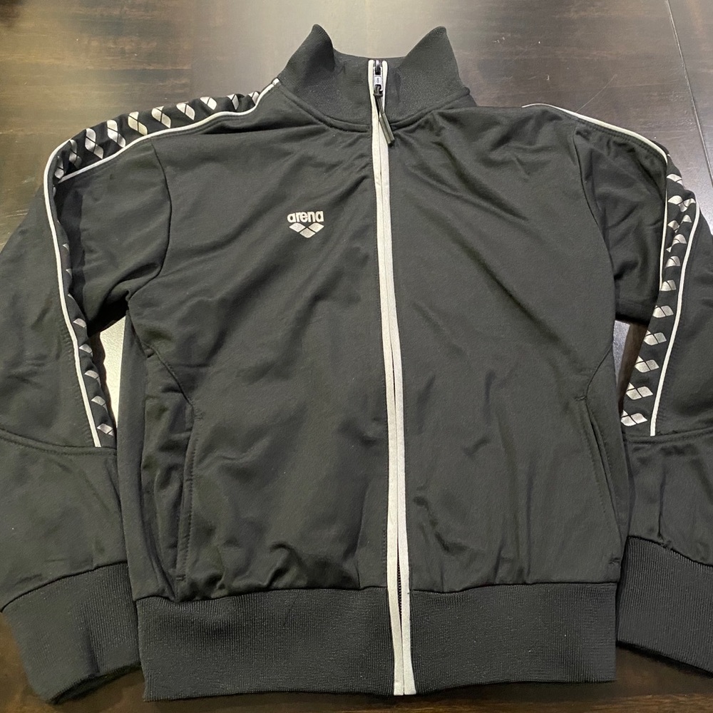 ARENA Kids Throttle Warm-up Jacket Size M(8-9)